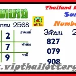 Thai Lottery Vip Sure Number Vip Tip Today 01 September 2025
