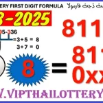 Thai Lotto Single Forecast Routine Winning Formula Result 16.8.25