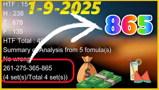 Thailand Lottery Sure Paper Win TF Totals 1st September 2025