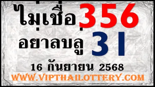 Bangkok Thai Lottery HTF 3up Numbers Formula 16th September 2568