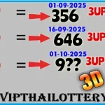 Thai Lottery 2up 100% Winning Tricks Sure Pass Result 01/10/2025