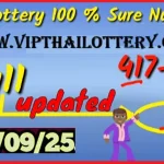 Thailand Lottery 2 Down 99% Sure Number Touch Tips