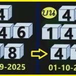 Vip Thailand Lottery Bangkok Weekly Chart 1st October 2025