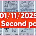 GLO Thai Lottery Second Paper Draw Result 1st November 2025
