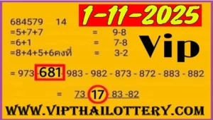 Thai Lottery 100% Sure Namber Hit Total 3d Tips 01.11.2025