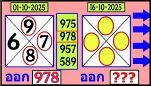 Thai Lottery Master Digit Non Stop Hit Pair Calculation