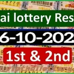 Thai Lottery Result First Prize Detail 16-10-2025