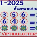 Thai Lotto 3up 100% Non Miss Pair Formula 1st November 2025