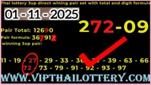 Thai Lotto Sure Namber 100% Direct Winning Pass Result