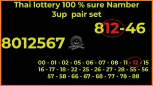 Thai Lotto Vip Tricks Sure Number Total Game Win 16th October 25