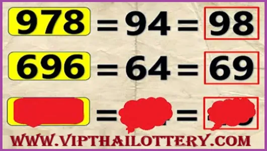 Thailand Lottery 2D Pairs Special Game Saudi Arabia 01-11-2568