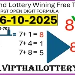 Thailand Lottery Middle Digit Wining Formula Free Tips 16.10.2025