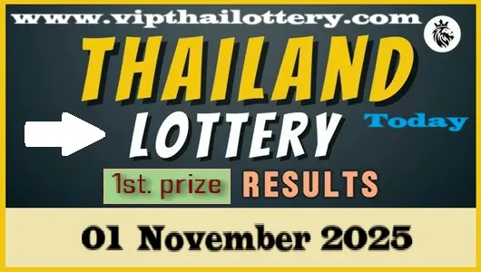 Thailand Lottery Today First Prize Detail 01 November 2025