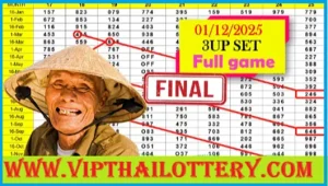 Thai National Lotto 3D Final Cut Game Last Chance 01-12-2025