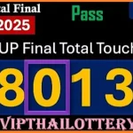 Thailand Lottery 3UP Full and Final Total Touch Update 01-12-2025