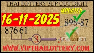 Thailand Lottery Golden Cut Formula Total 99% Fix 16.11.2025