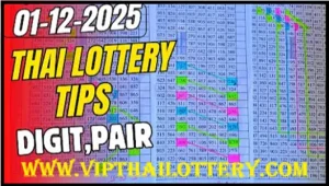 Thailand Lottery HTF 100% Sure Chart Root Calculation 01.12.2025