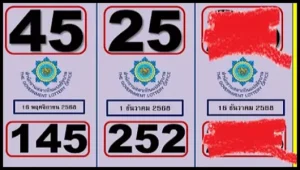 Prize Bond GTL Thailand Single Forecast Routine Game 16/12/2568