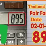 Thai Lottery 3UP Pair Formula Total Tandola Chart 30-12-2025