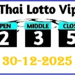 Thai Lottery Master Digit Non Stop Hit Pair Result 30-12-2025
