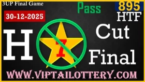 Thailand Lottery 3UP Full and Final Game Update 30-12-2025