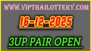 Thailand Lottery HTF Single Digit Pairs Formula Non Miss 16.12.25