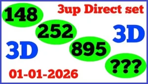 Thailand Lottery HTF Staight Set Total Pass Open Tips 30-12-2568