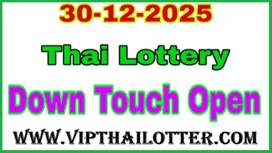 Thailand Lottery Master Pair Down Touch Saudi Arabia Game