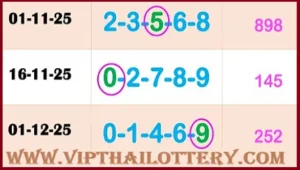 Thailand Lottery Sure Winner Full Touch Game 30th December 2025