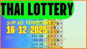 Thailand Lottery Vip Master Pair Total Pass Number