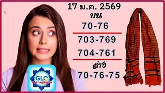 Thai Government Lottery 3up Total Cut Formula Last Chance 17.01.2026