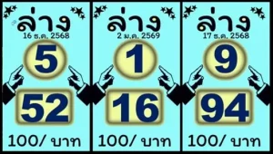 Thai Lottery Hot Pair Trick 100% Sure Number Tips 17-1-2026