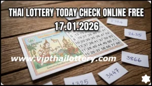 Thai Lottery Today Check Online Free 17.01.2026