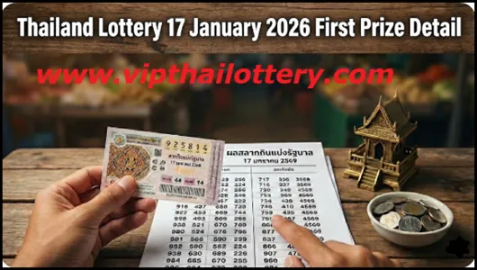 Thailand Lottery 17 January 2026 First Prize Detail