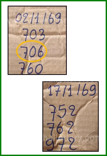 Thailand Lottery 3up Sure Number 16-02-2026