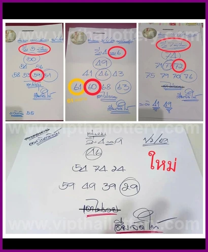 Thai Lottery VIP Tips Direct Set 16th February 2026