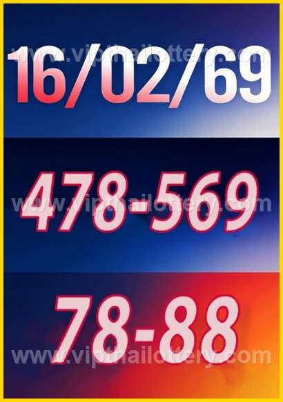 Thai Lottery Master Touch Thailand Tips 16Th February 2026