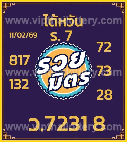 Thai Lottery 99.99 Win Tips Today Check Online 16-02-26