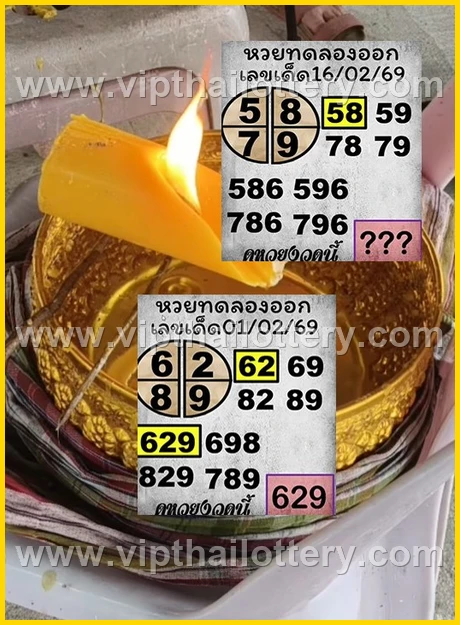 Thai Lottery Master Touch 3D Vip Tip Today 1St March 2026