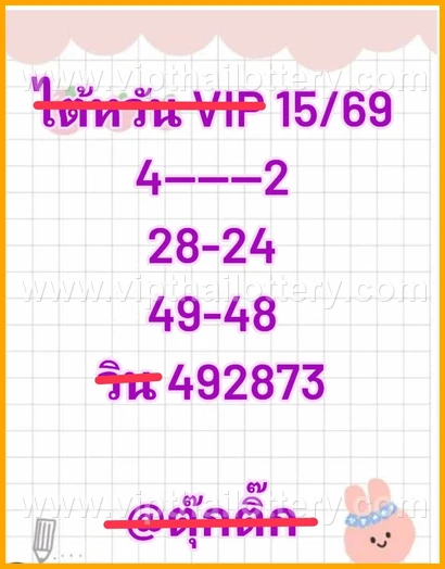 Thai Lottery Lucky Number 100 % Sure Namber 16-02-26