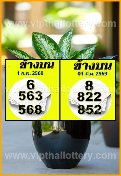 Thai Lottery 100 Sure Namber King 1St March 2026