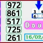 Thai Lottery 3up Jackpot Double Game Update 16-February-2569