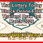 Thai Lottery Today Check Online Cut Down Last Game 01-3-2026