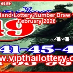 Thailand Lottery Number Draw 16Th February 2026