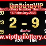 Thailand Lottery Number Thai Final Tip 16 February 2026