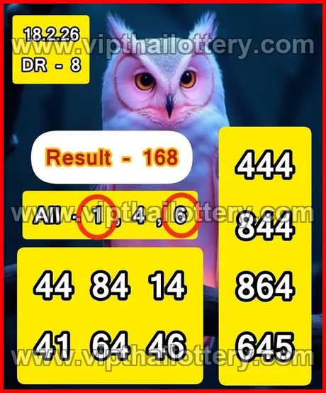 Thailand Lottery 2026 Thai Lotto Vip Total 01-03-26