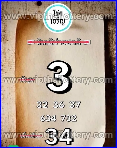 Thai Lottery 3D Vip Tip Today Check Online 01/03/2026