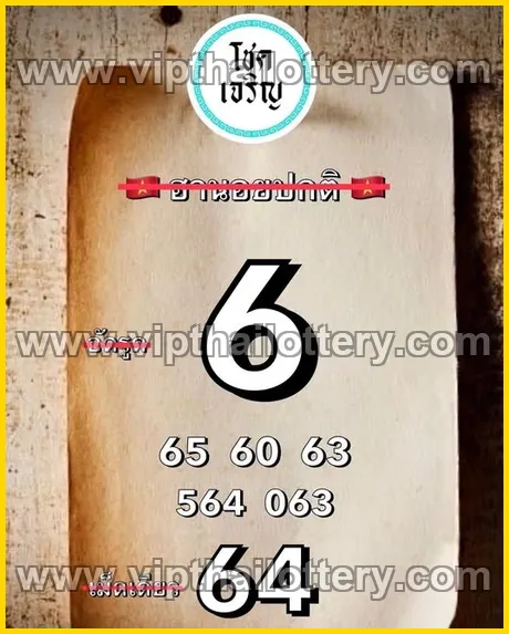 Thai Lottery 3D Vip Tip Today Check Online 01/03/2026