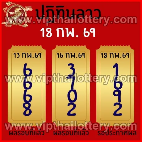 Thailand Lottery Draw Thai Lotto Vip Total 3Up 1st March 2026