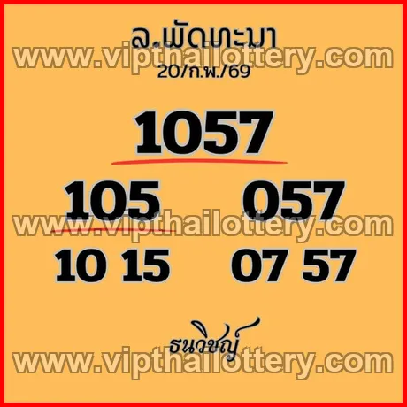 Thai Lottery 3Up Sure Number 100 % 1st March 2026